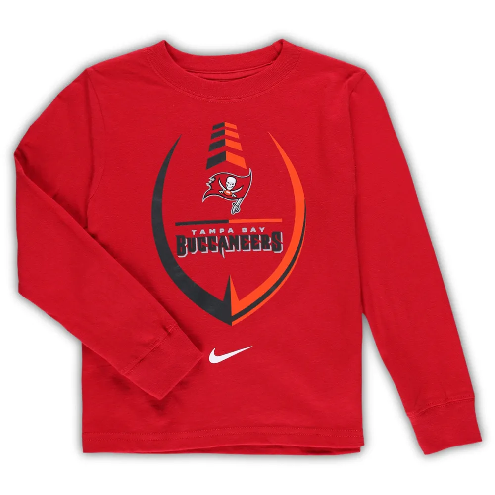 Nike Buccaneers Icon Football Long Sleeve T-Shirt - Youth