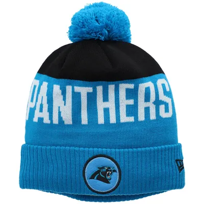 New Era Panthers Patch Knit Hat - Men's