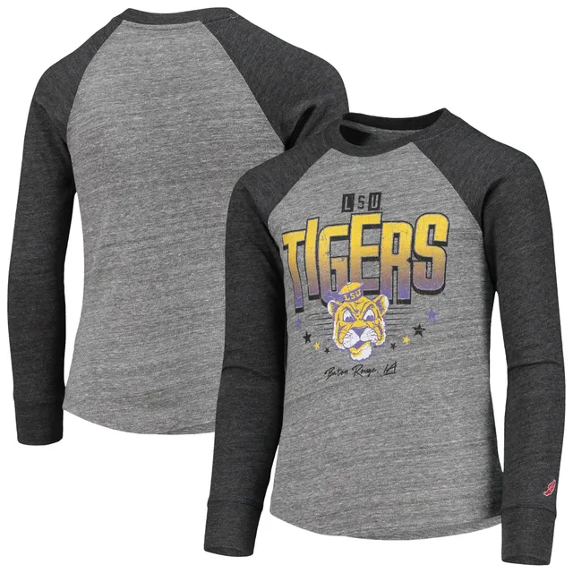 LSU Tigers Toddler College Football Playoff 2019 National Champions Long  Sleeve T-Shirt Heather Gray