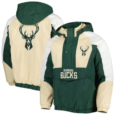 Starter Bucks Body Check Raglan Hoodie Half-Zip Jacket - Men's