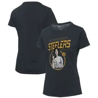 Junk Food Steelers Disney Star Wars Princess Leia T-Shirt - Women's