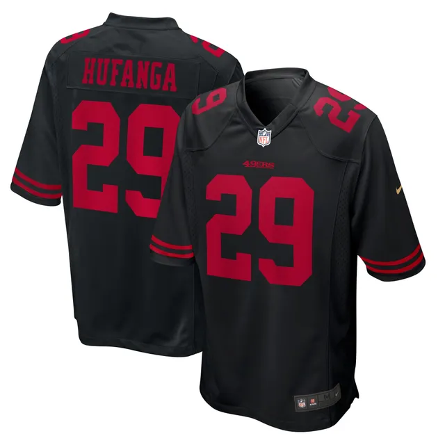 Men's San Francisco 49ers Fred Warner Nike Black RFLCTV Limited Jersey