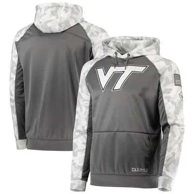 Colosseum Virginia Tech OHT Tonal Raglan Pullover Hoodie - Men's