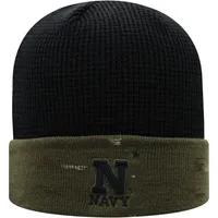 Top of the World Navy Olive OHT Skully Knit Hat - Men's