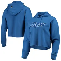 FISLL Mavericks Logo Cropped Pullover Hoodie - Women's