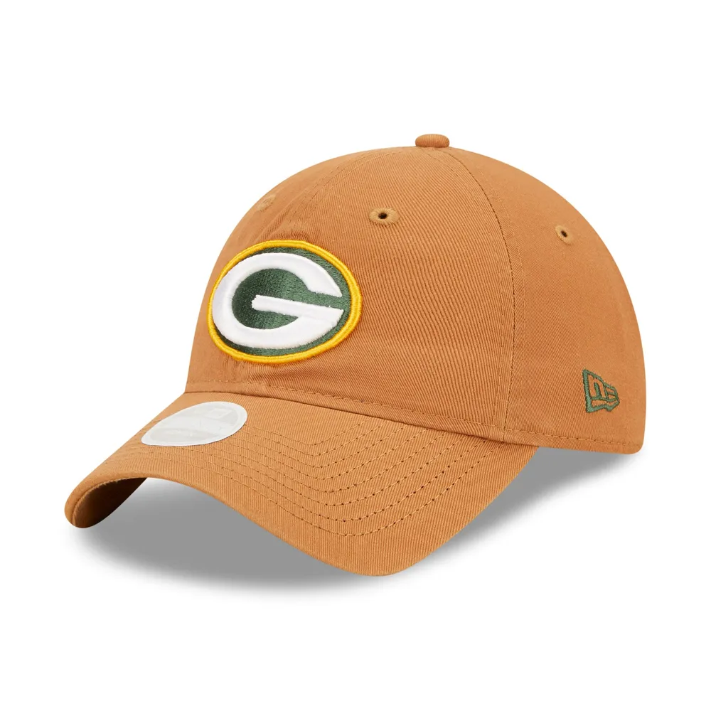 New Era Men's Brown Green Bay Packers Core Classic 2.0 9TWENTY Adjustable  Hat