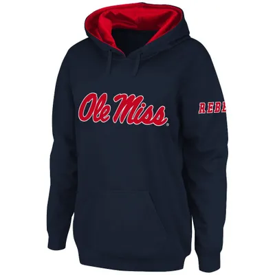 Stadium Athletic Ole Miss Big Logo Pullover Hoodie - Women's