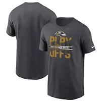 Nike Ravens 2022 Playoffs Iconic T-Shirt - Men's