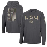 Colosseum LSU Team OHT Hoodie Long Sleeve T-Shirt - Men's