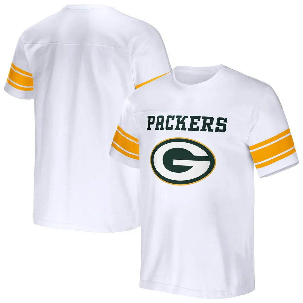 NFL x Darius Rucker Collection by Fanatics Packers Football Striped T-Shirt  - Men's | Green Tree Mall