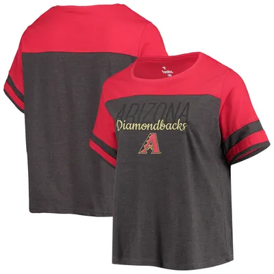 Profile Diamondbacks Plus Colorblock T-Shirt - Women's