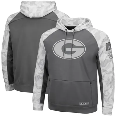 Colosseum Georgia OHT Tonal Raglan Pullover Hoodie - Men's