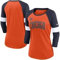 Nike Bears Football Pride Raglan 3/4-Sleeve T-Shirt - Women's