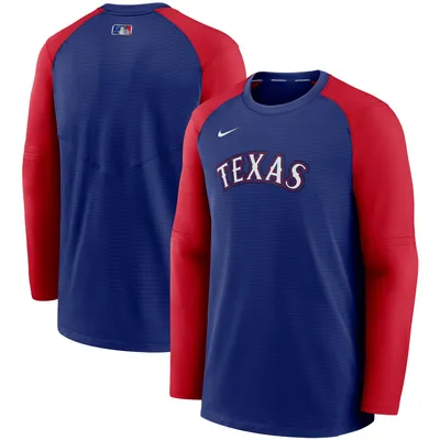 Nike Rangers Authentic Pregame Pullover Sweatshirt - Men's