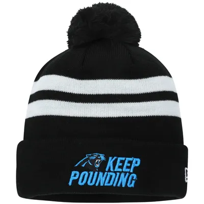 New Era Panthers Keep Pounding Knit Hat - Men's