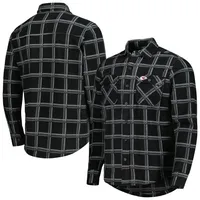 Antigua Chiefs Industry Button-Up Shirt Jacket - Men's