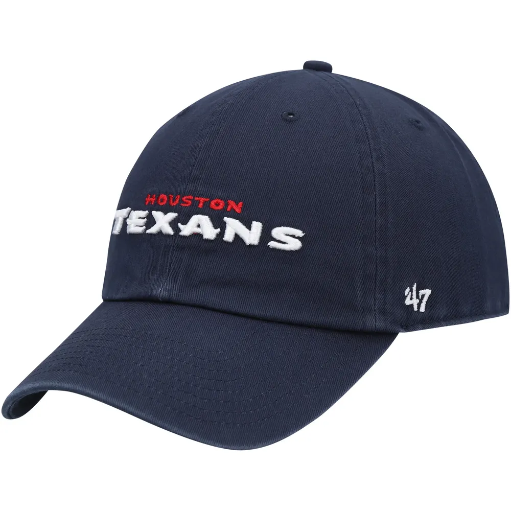 Houston Texans Men's 47 Brand Clean Up Adjustable Hat