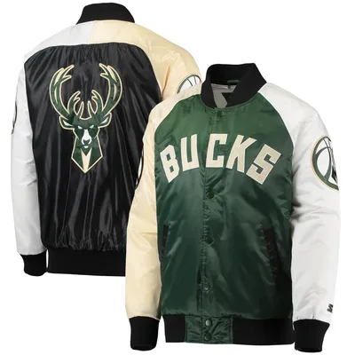 Starter Bucks Hunter Gold Remix Raglan Full-Snap Jacket - Men's