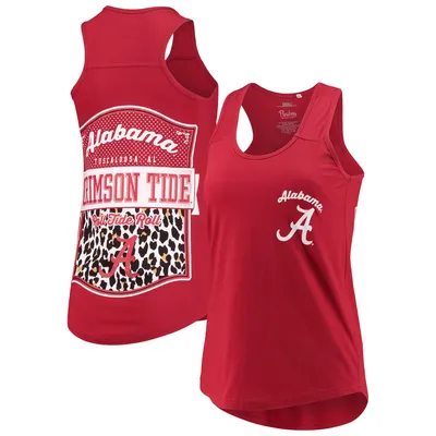 Pressbox Alabama Sanders Animal Print Tank Top - Women's