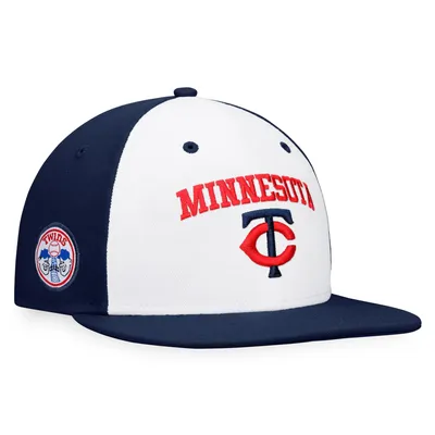 Fanatics Twins Iconic Color Blocked Fitted Hat - Men's