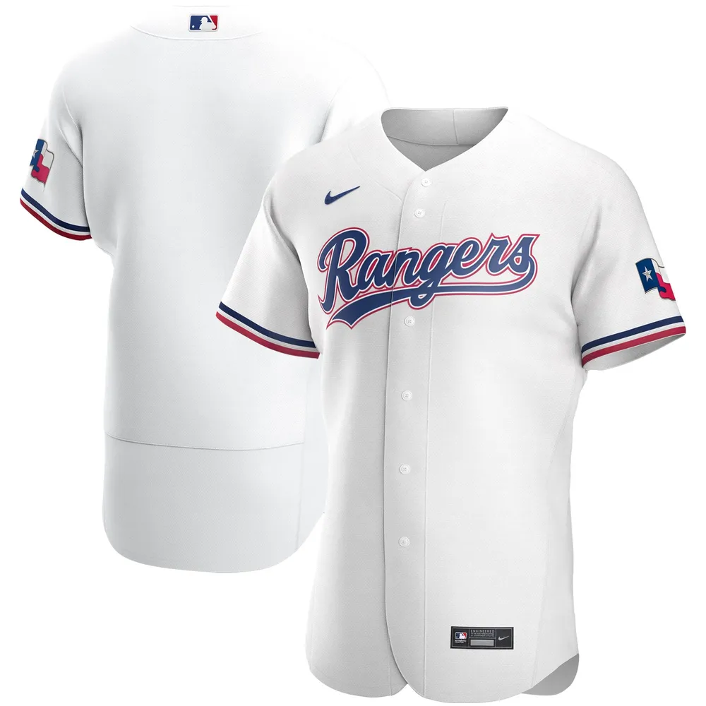 Nike Rangers Home Authentic Team Logo Jersey - Men's