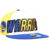 New Era Warriors Back Half 9FIFTY Fitted Hat - Men's