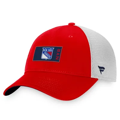 Fanatics Rangers Authentic Pro Rink Trucker Snapback Hat - Men's