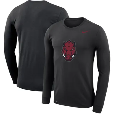 Nike Arkansas Legend Wordmark Long Sleeve T-Shirt - Men's