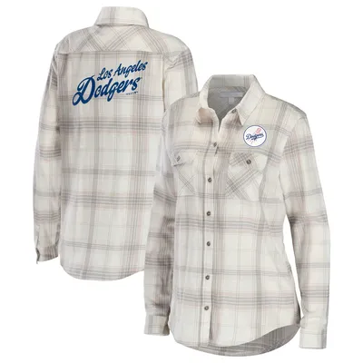 WEAR by Erin Andrews Dodgers Button-Up Shirt - Women's