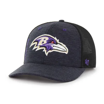 47 Brand Ravens Pixelation Trophy Flex Hat - Men's