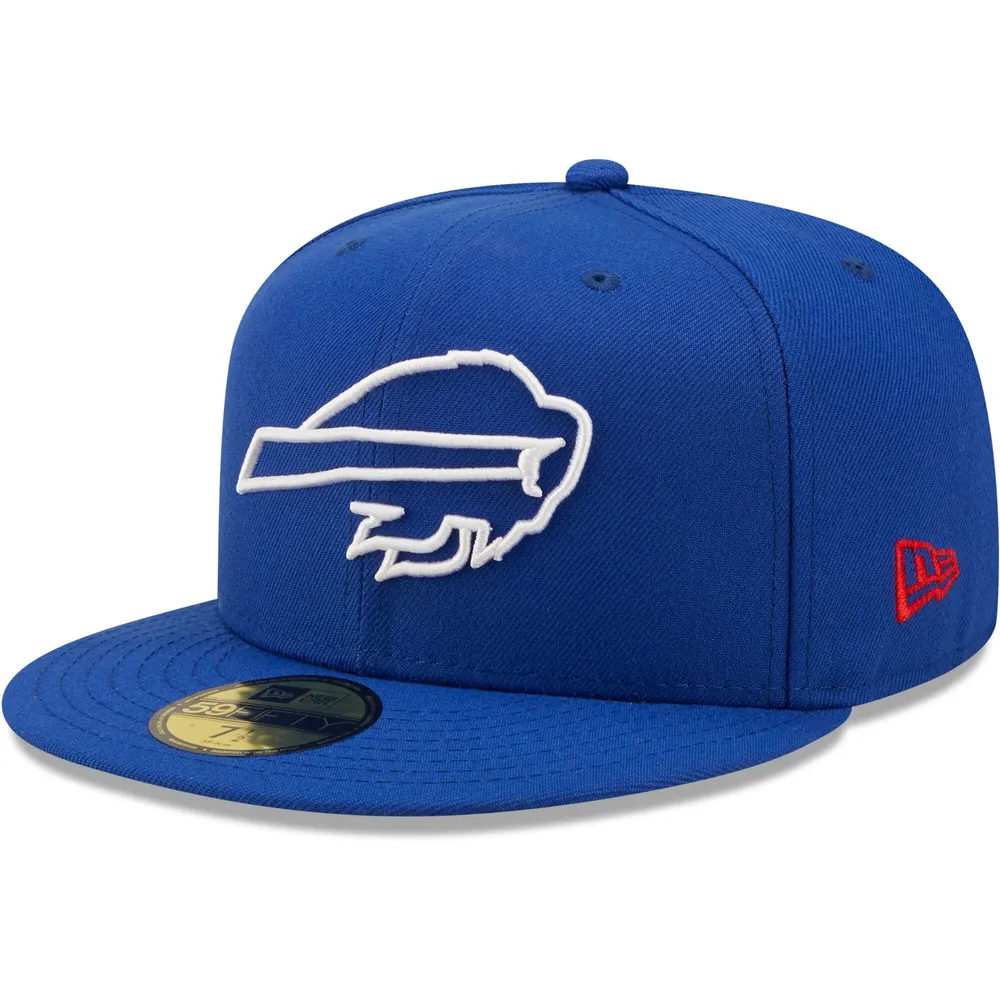 Buffalo Bills Throwback Hidden Fitted Hat 7 3/8