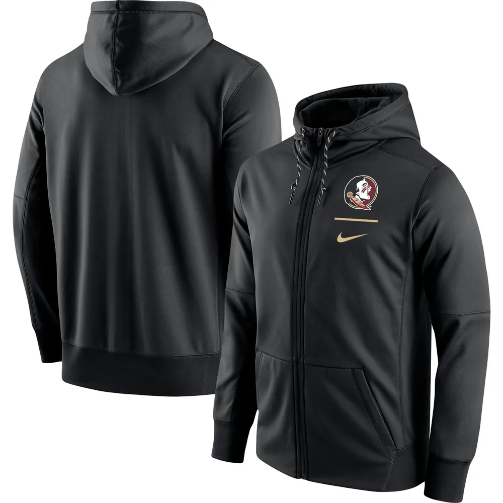 Nike Florida State Logo Stack Full-Zip Hoodie - Men's