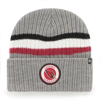 Men's Fanatics Branded Gray Arizona Diamondbacks Cuffed Knit Hat with Pom