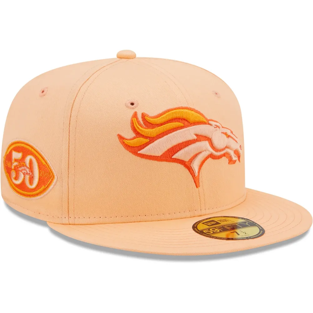 NewEra 39Thirty Gold Collection Denver Broncos Hat