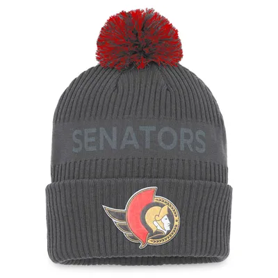 Fanatics Senators Authentic Pro Home Ice Knit Hat - Men's