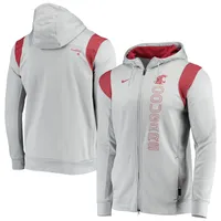 Nike Washington State 2021 Sideline Full-Zip Hoodie - Men's