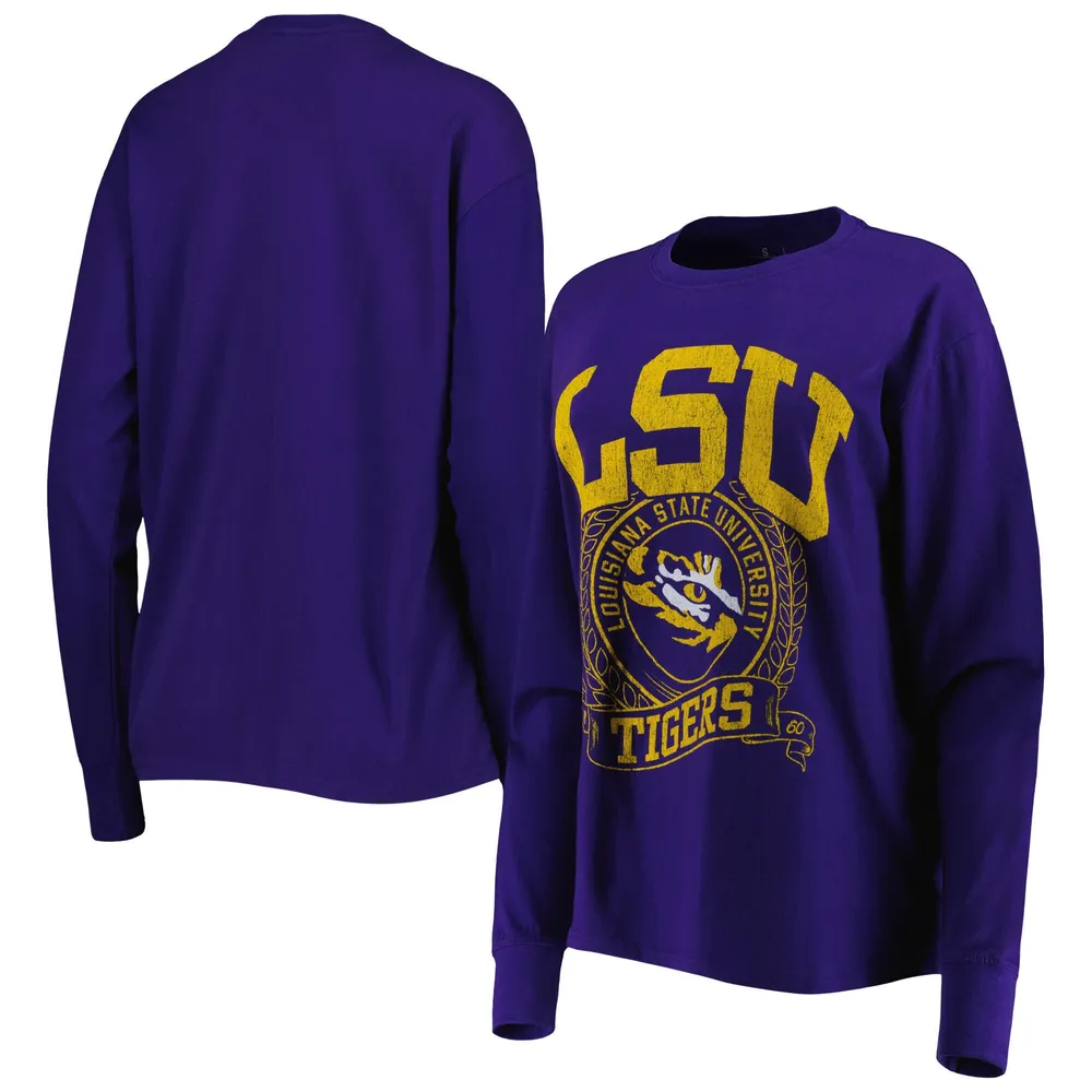 Pressbox LSU Big Country Laurels Long Sleeve T-Shirt - Women's