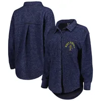 Gameday Couture West Virginia Switch It Up Button-Up Shacket - Women's