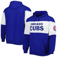 Stitches Cubs Stripe Pullover Hoodie - Men's