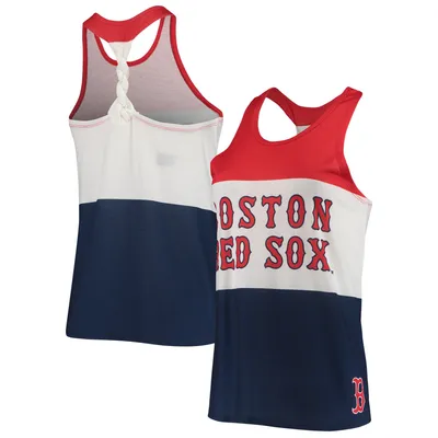 Forever Collectible Red Sox Twist Back Tank Top - Women's
