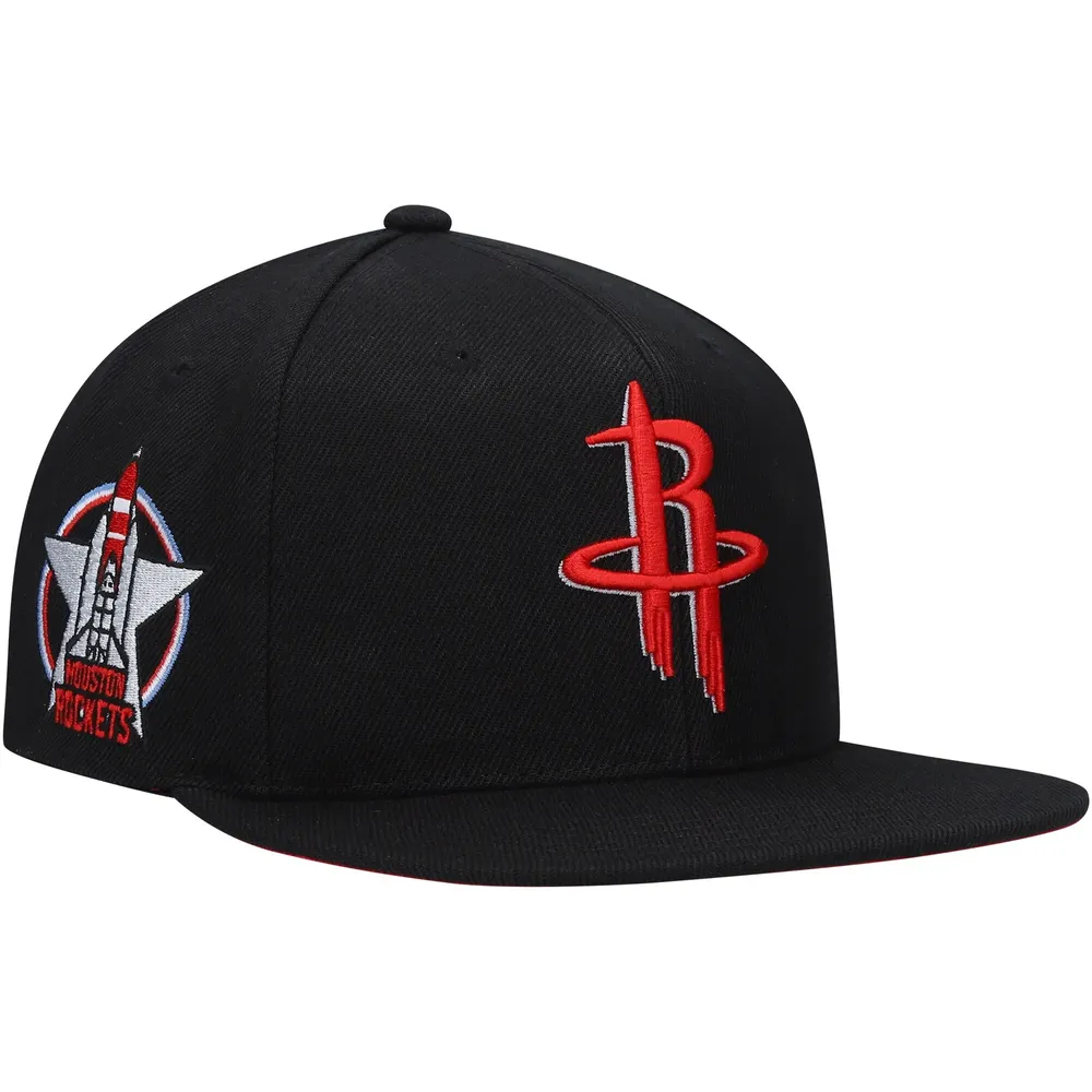 Mitchell & Ness Rockets Custom Patch Snapback Hat - Men's