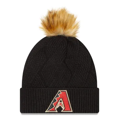 New Era Diamondbacks Snowy Knit Hat - Women's