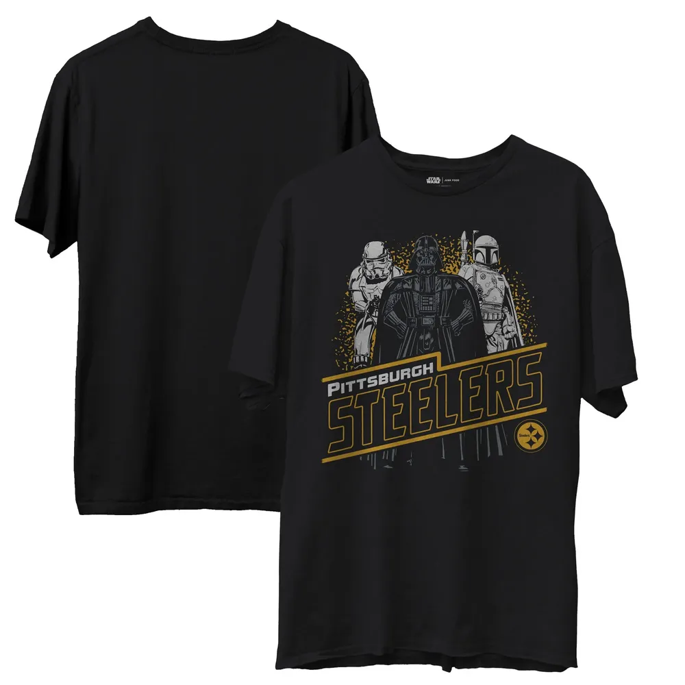 Pittsburgh Steelers Junk Food Empire Star Wars 2022 NFl T-Shirt