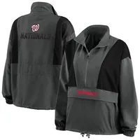 WEAR by Erin Andrews Nationals Packable Half-Zip Jacket - Women's