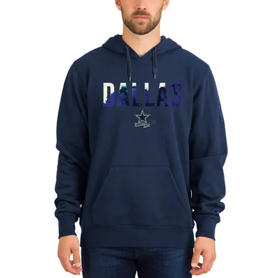 Dallas Cowboys New Era Team Tie-Dye Pullover Hoodie - Navy