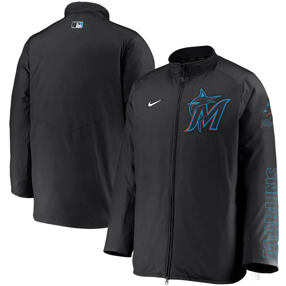 Men's Miami Marlins Nike Gray Road Authentic Team Jersey