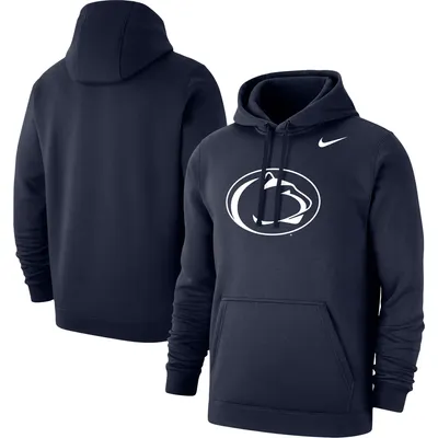 Nike Penn State Logo Club Pullover Hoodie - Men's