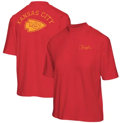 Lids Kansas City Chiefs Fanatics Branded Women's Spirit Jersey Lace-Up  V-Neck Long Sleeve T-Shirt - Red