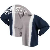 Spirit Jersey Penn State Vertical Long Sleeve T-Shirt - Women's