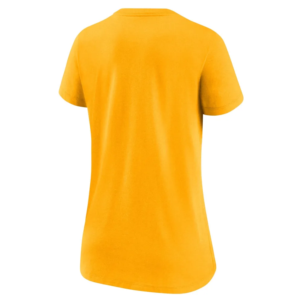 Nike Packers Slant Logo V-Neck T-Shirt - Women's